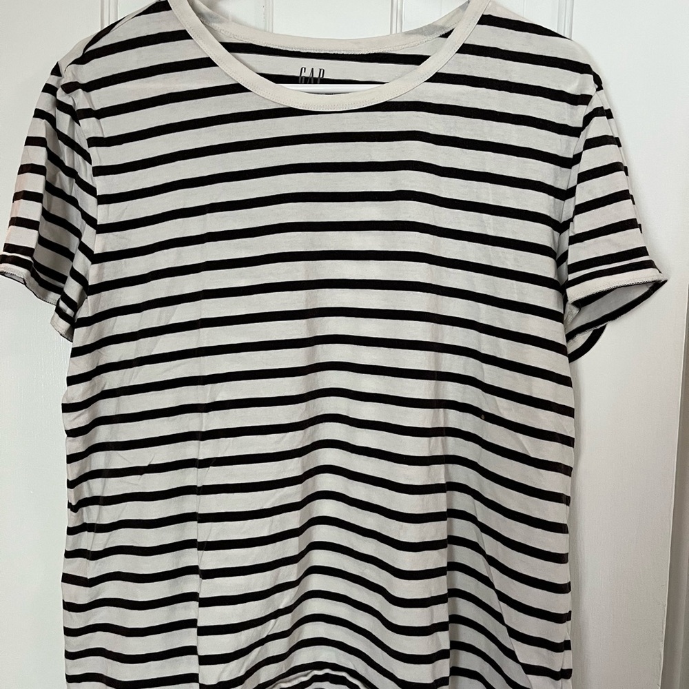 Organic Cotton Striped T-Shirt